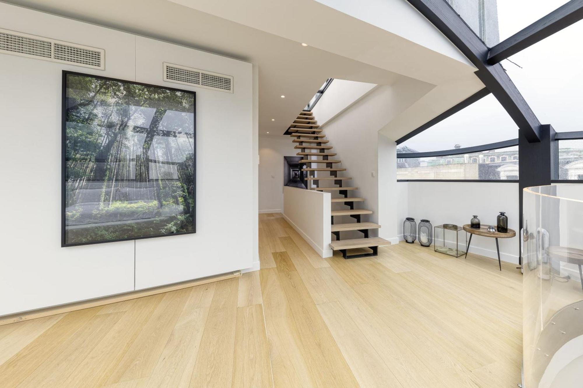 Triplex Penthouse In The City Center 布鲁塞尔 外观 照片